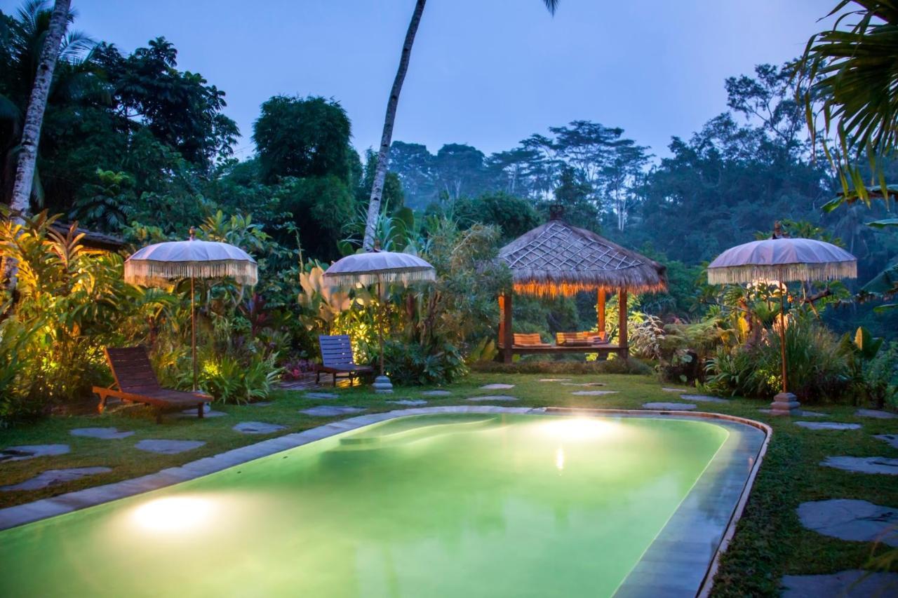 אובוד Villa Mahadevi Jungle Retreat Joglo 1 מראה חיצוני תמונה