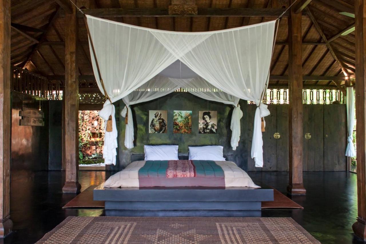 אובוד Villa Mahadevi Jungle Retreat Joglo 1 מראה חיצוני תמונה